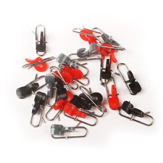 10Pcs Fishing Power Clips Stainless Steel Quick Change Lure Clip Fishing Snap Connector for Freshwater Saltwater