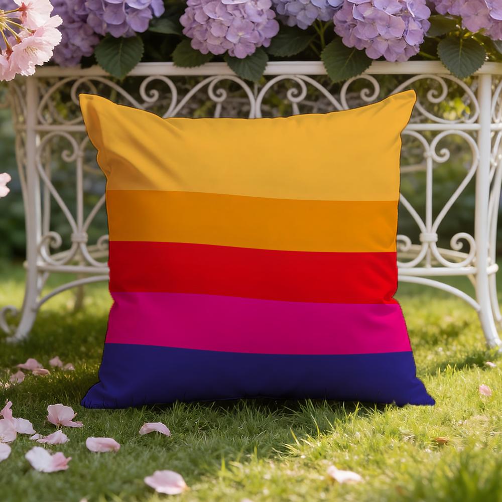 P-Paulaner S-Spezi Logo Cushion Cover Home & Car Dual-Scene Pillow Cover: Reversible for Premium Comfort