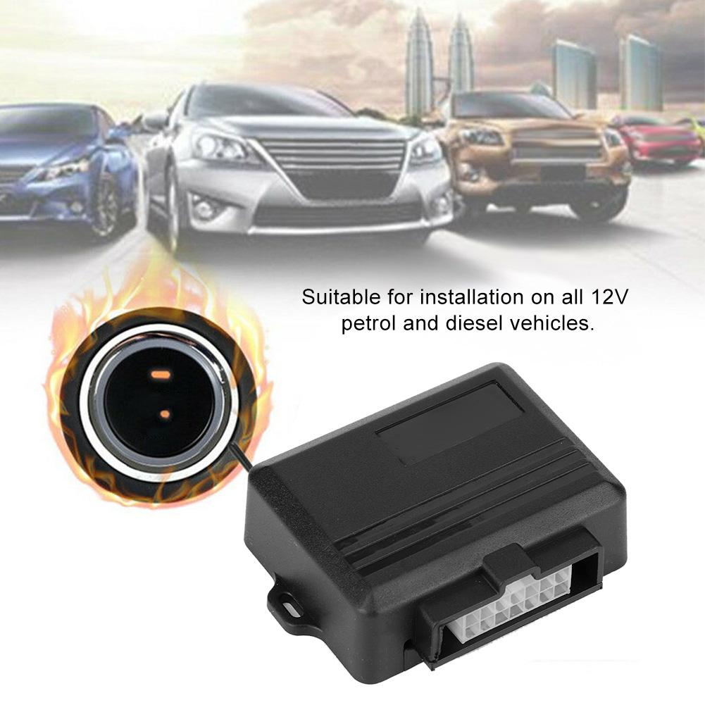 Car Keyless Entry Remote Start Alarm Security System Preheating Cooling Module