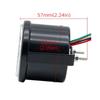 52mm Auto Wassertemperaturanzeige LCD 40~140 ℃ Rote Blaue Hintergrundbeleuchtung Mit Wassertemperatursensor Wassertemperatur-Verbindungsrohr Sensoradapter