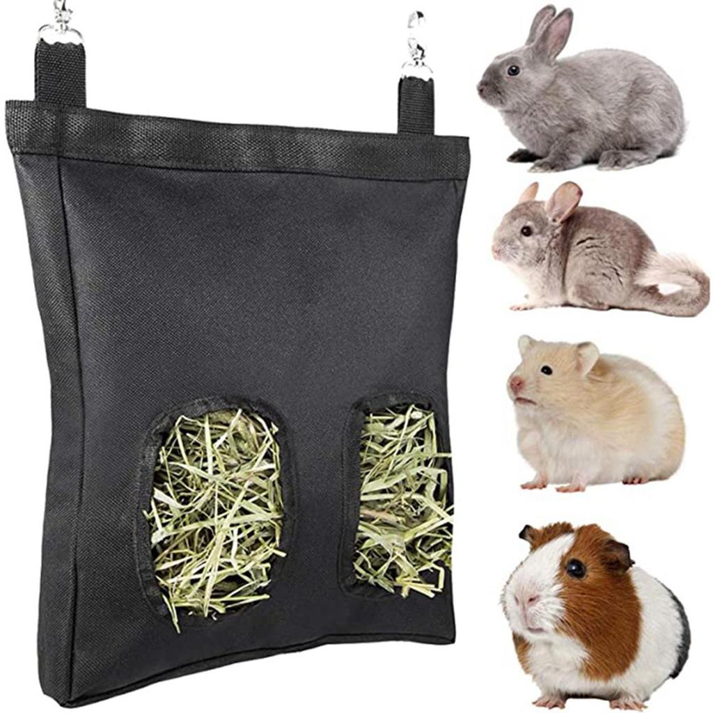 Oxford Cloth Guinea Pig Hay Feeder Bag Feeding Storage for Chinchilla