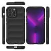 For iPhone 12 Pro Max 6.7 inch TPU Case WANLONFENG HD Series Anti Slip Phone Cover with Tempered Glass