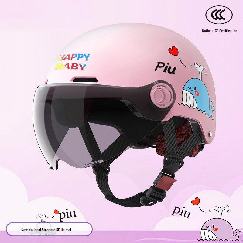 

3C Certified Kids Electric Vehicle Helmet - All-Season Sun Protection for Boys & Girls