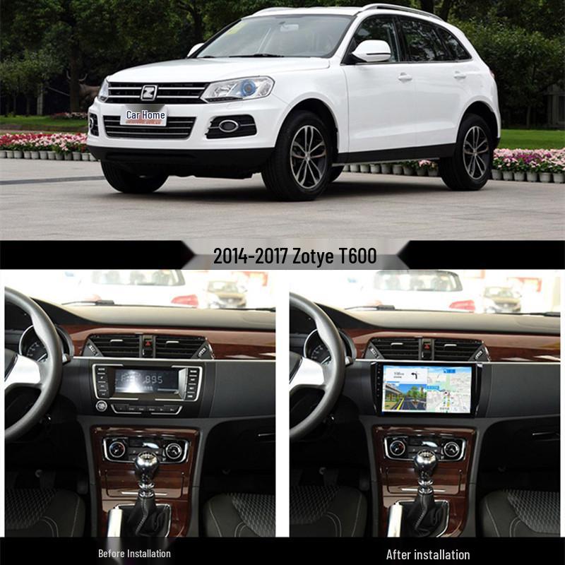 

Zotye T600 Smart Android 2014-2017 Навигация и Экран заднего вида