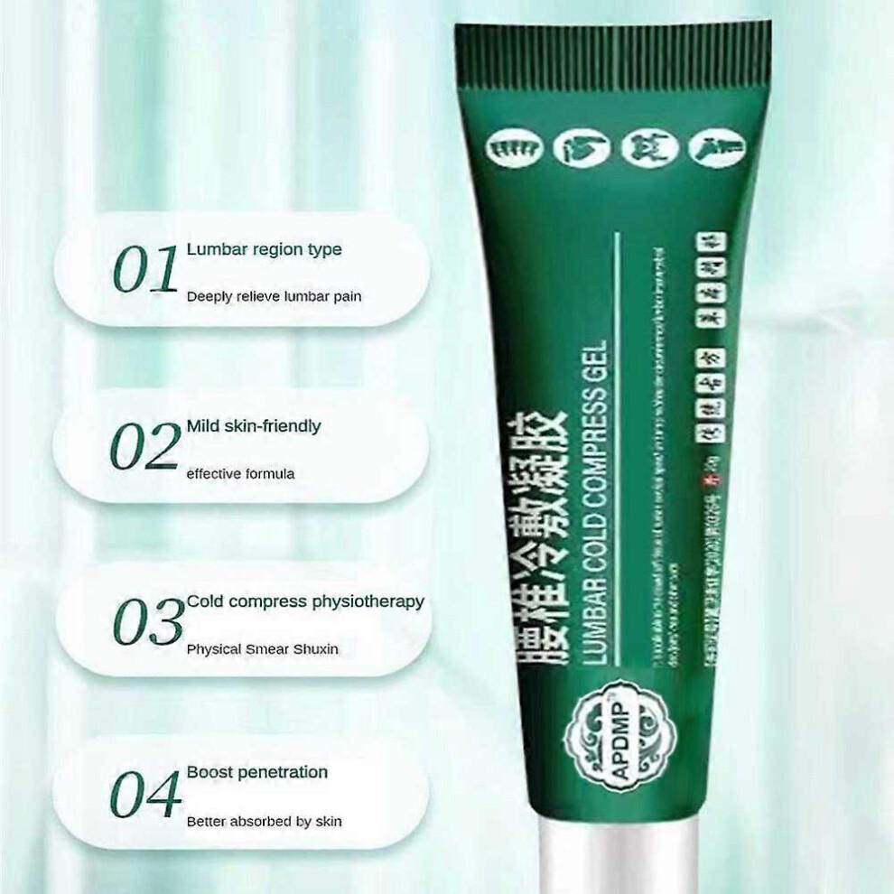 2X Lumbar Type Cold Compress Gel Lumbar Spine Knee Pain Gel Health Massage reliving Lumbar Pain Periarthritis Joint