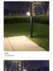 Outdoor Waterproof Solar Aluminum Lawn Lights for Gardens, Parks, and Courtyards