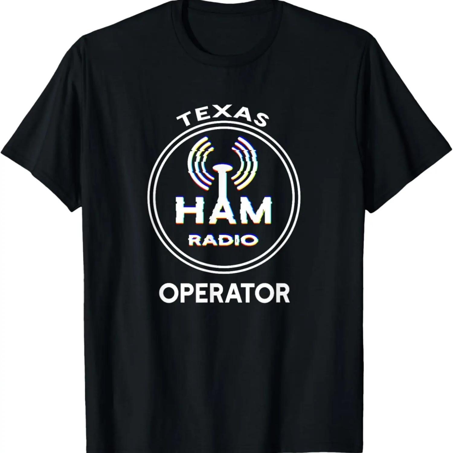 Ham Radio Texas T Shirt Licensed Operator Gifts Men Women S
