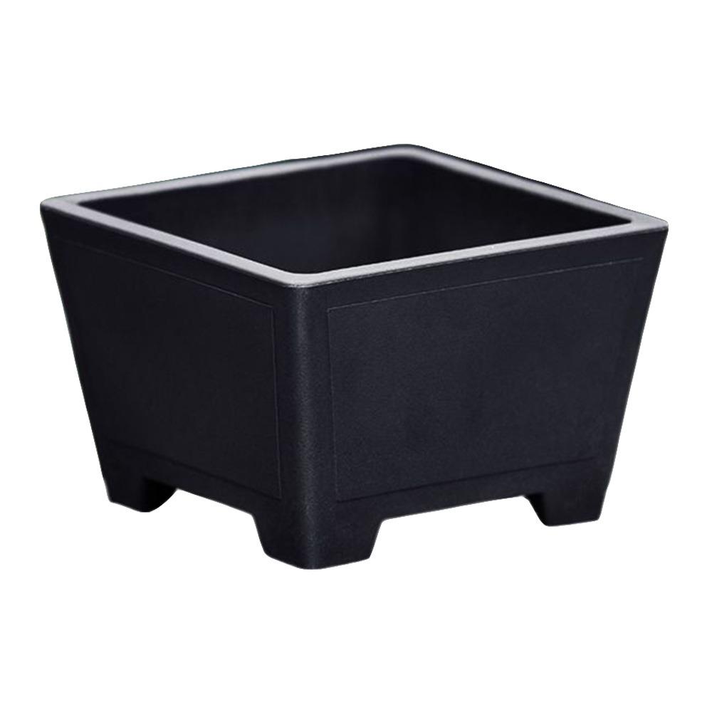 Creative Imitation Purple Clay Flower Pot Durable Thick Colorful Plastic Pot DIY Plants Rack Home