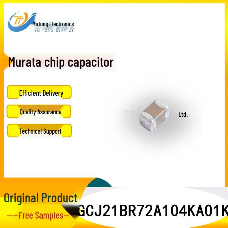 

Murata 0805 100nF X7R 100V 10% Ceramic Chip Capacitor GCJ21BR72A104KA01K