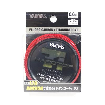 Varivas Fluorocarbon Ti-F Titanium Line Hardtop 50m 0.6,0.13mm 2.5lb (9228)