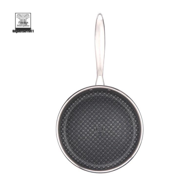 Huoxiang HXG-TG221 Qianfu White Steel 3-Piece Cookware Set