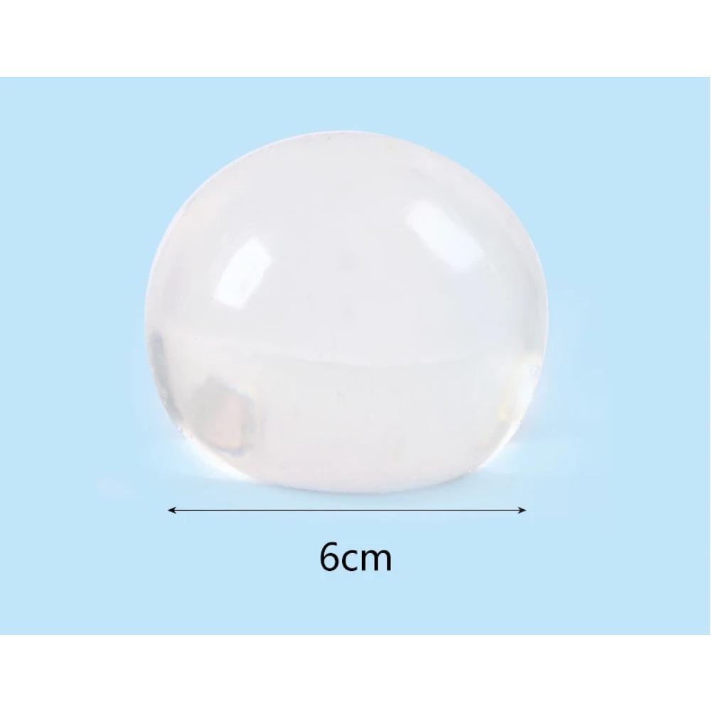 Clear Maltose Syrup Ball Slow Rebound Fidgeting Adult Kids Toys Stress Relief Stress Resistant Ball Squeeze Gift Reliever