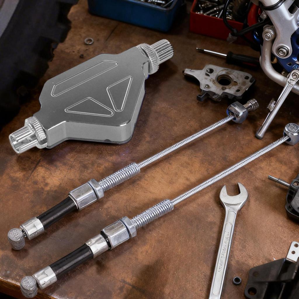 Motorcycle Stunt Clutch Replacement Stunt Replacement With Cable Aluminum Alloy Easy Pull Clutch System For Motocross Trail