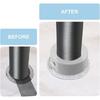 Pool Patio Umbrella Rod Adapter Stabilizer Sleeve Fit 1.35inch Umbrella Rod Ground Pool Umbrella Holder Threaded Hole