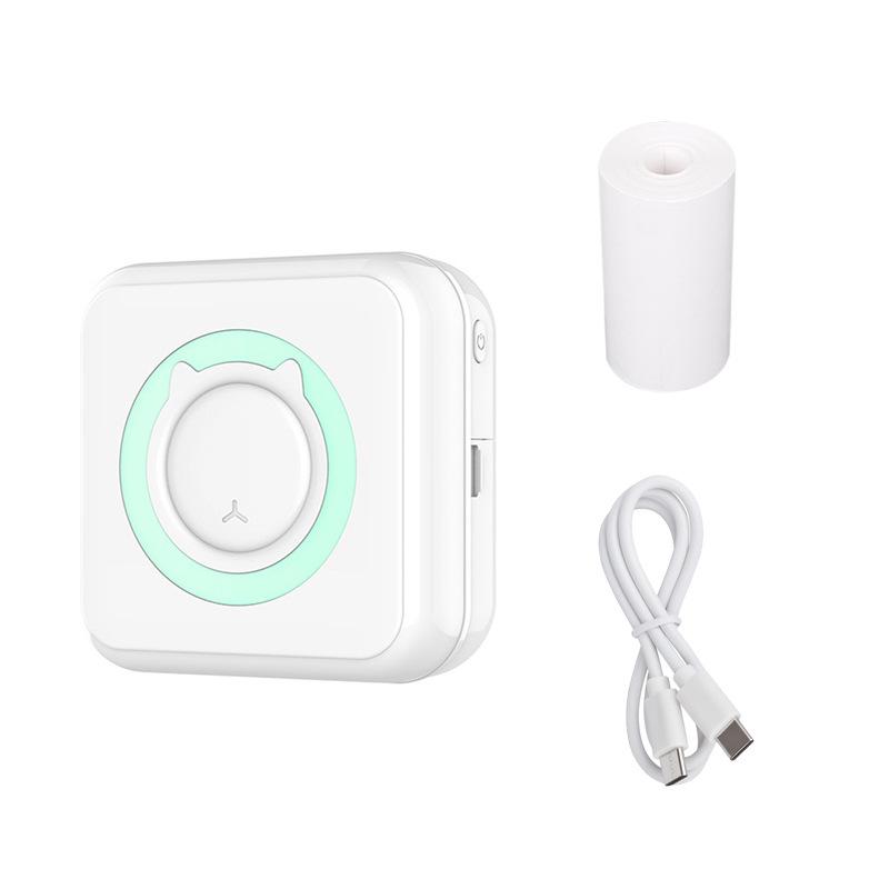 Cross-border Student Pocket Mini Inkless Photo Printer for Data Label and Question Search