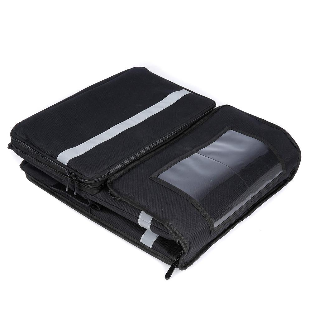 Yushang Delivery Commercial Insulated Pizza Cooler Large 3 Compartments Bags, Use, Bags, Bags, Capacity, Heavy-Duty, Foldable,