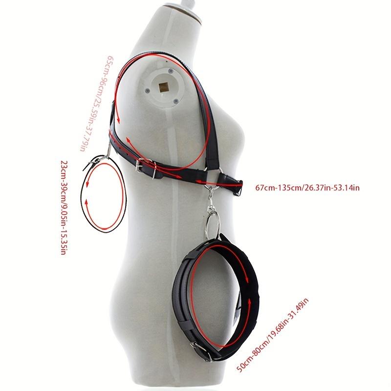 1pc BDSM Thigh Sling Open Leg Restraint Strap Handcuffs, Adjustable Restraint Strap, Sex Position Assist Toy Couple SM Game (Valentine's Day Gift)