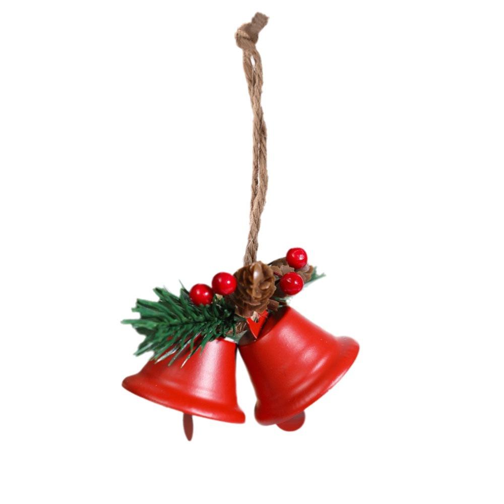 

Iron Christmas Tree Pendants Multi-color Xmas Tree Decorations for Home Decor красный