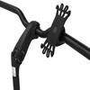 Bike Phone Holder Silicone 360° All-Side Protection for Bicycle Motorcycle Easy Mount Black 1-Pack