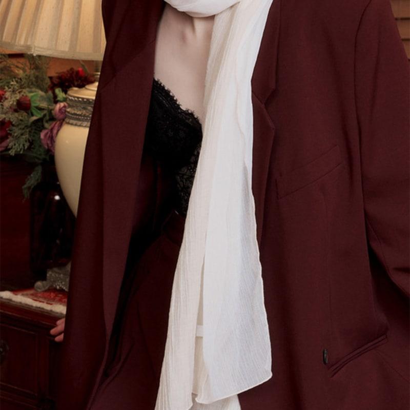 TOU SS025 Half Shimmer Scarf(2 color options)