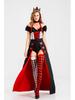 Red Heart Queen European & American Halloween Costume: Witch, Vampire, Clown