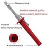 2Pcs Multimeter Test Leads Set Automotive Wire Piercing Probes Insulation Back Probes For 4Mm Banana Extended Test Cable