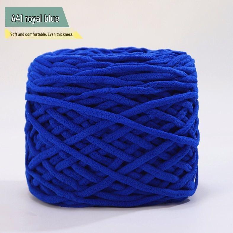 Handgjord Tjock Halsduksgarnboll - Mjuk DIY Stickning & Virkning