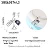 925 Sterling Silver Travel Series Camera Bicycle Tower Compass Bag Pendant Charm Fit 4mm Aperture Bracelet DIY Bead Jewelry Gift