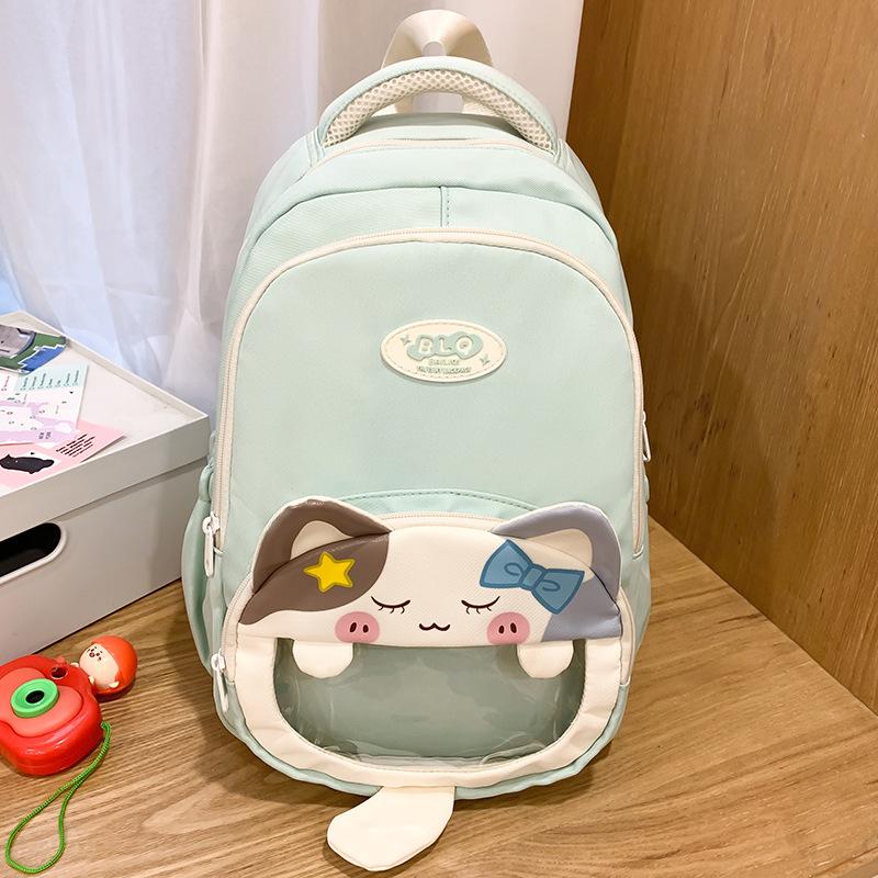 Children's Schoolbag, Primary School Students and Girls Are Cute and High-value Cats, Kindergarten Small Backpacks, Fashionable Backpacks.