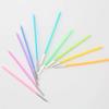 1Set Long Rainbow Cake Candles Birthday Candles Long Thin Candles In Holders for Birthday Wedding Party Cake Decorations