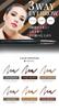 DE 3WAY Eyebrow Light function integrated 3in1 eyebrow pencil powder brush Beautiful eyebrows Brown/3way 3-in-1 & & Soft, natural, three-dimensional