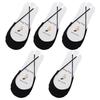 5 Pairs Suspenders Women Cotton Boat Socks Invisible Shallow Mouth Summer Thin Half Sole Socks Not Drop Heel Short Sox