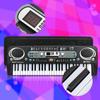 Electronic Keyboard 54Keys Multifunctional Children Music Teaching Toy with Microphone