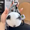 Söt Fluffig Plysch Pälsboll Nyckelring För Kvinnor Väska Bil Nyckelring Pompong Nyckelring Kawaii Nyckelring På Väska Bil Prydnad Hänge Gåva