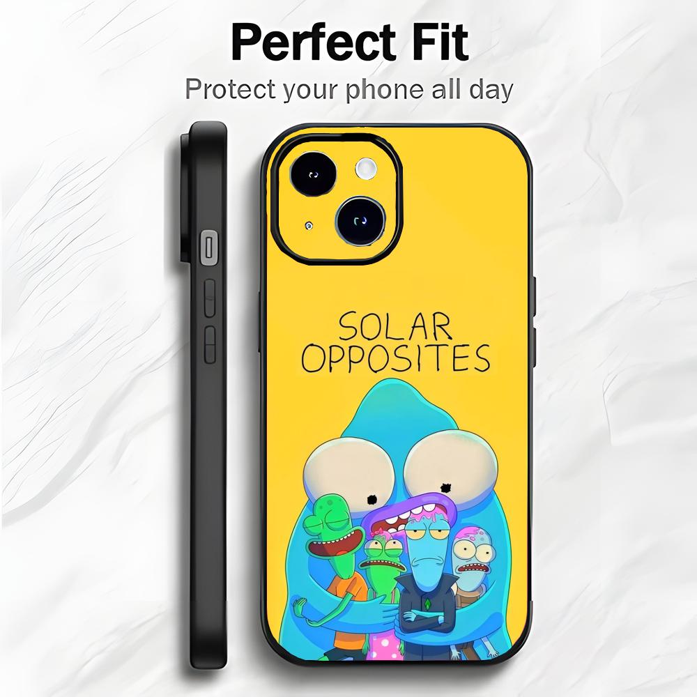 Anime S-Solar Opposites pupa Phone Case Phone Case Soft Packaging Lightweight For iPhone17 16 15 14 13ProMax