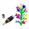 Vanishing Cane To Flower ( 21 Flowers ) Magic Tricks Metal Vanishing Cane Stage Flower Comedy Magic Prop Classic Magic Illsuion