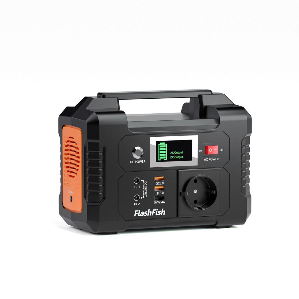 FlashFish 200W Portable Power Station for Outdoor and Emergency Use (220V)