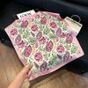 New old money wind chain neck scarf women's commuting versatile soft silk scarf neck protection shawl outer scarf
