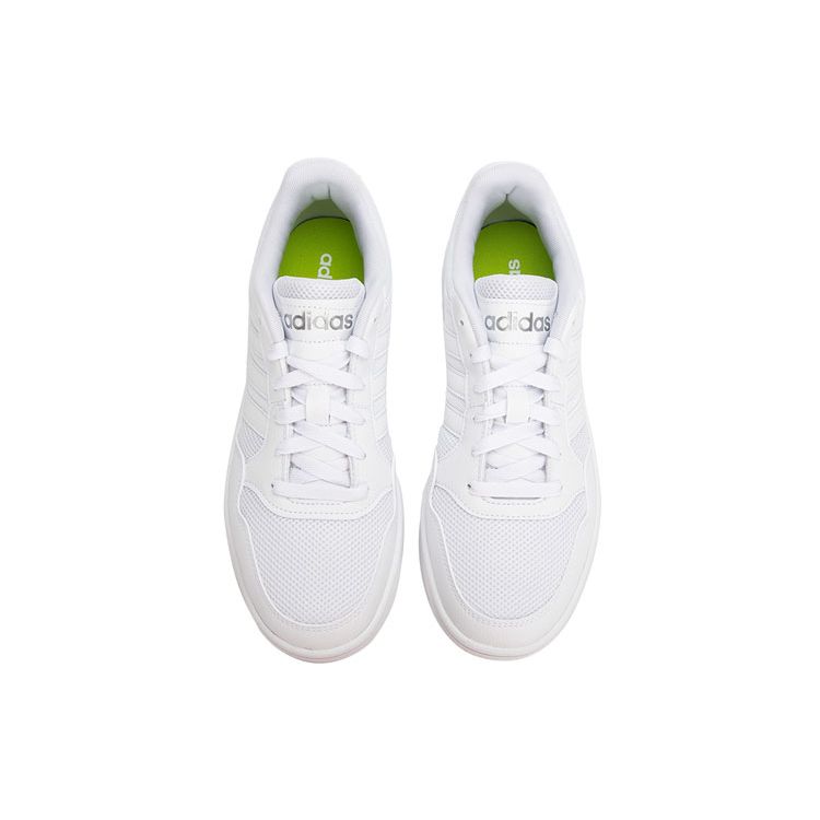 adidas Scarpe da ginnastica unisex Hoops 3.0 Summer Bianco Argento Metallizzato Bianco nuvola GX6893