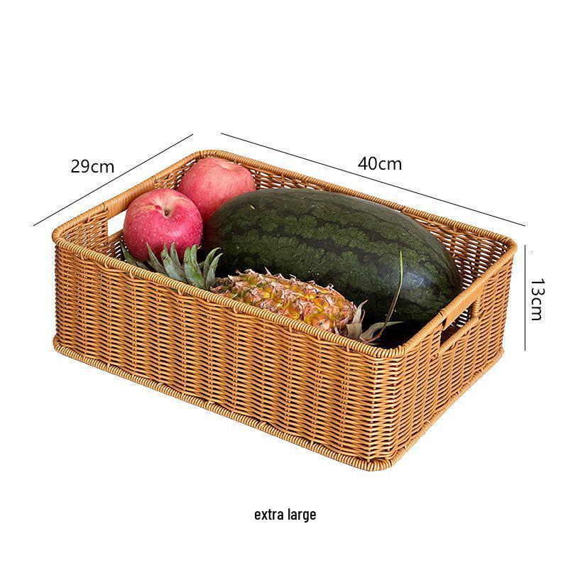 Geflochtener Kunst rattan Aufbewahrungskorb für TV-Schrank oder Supermarkt-Display
