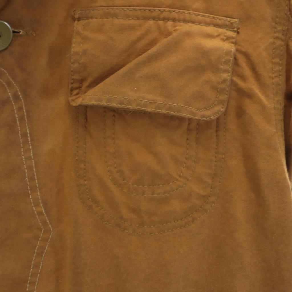 Polo by Ralph Lauren Oil Coating Hunting Jacket L Brown Men's Used