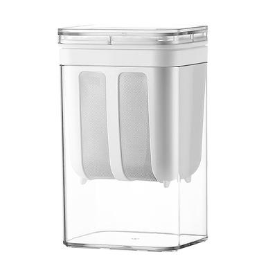 Yogurt Strainer 1100ml Stainless Steel 80 Mesh Fine Hole See Through Easy Operation Whey Separator