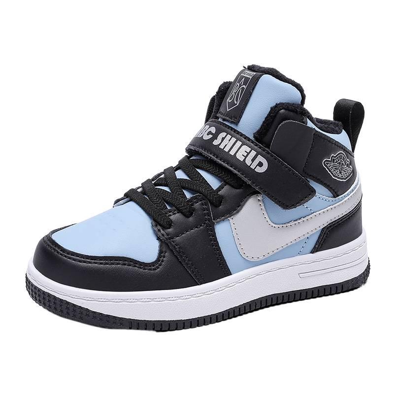 Children's Fashion Personalized Board Shoes 2025 Autumn and Winter Boys' Velvet Comfortable Warm Shoes Girls' Casual Outdoor Sports Shoes
