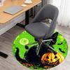 1pc Halloween black cat Round Chair mat office Area Rug - Non-Slip, Floor Mat for Office, Bedroom, Ideal home decor gift c0112125