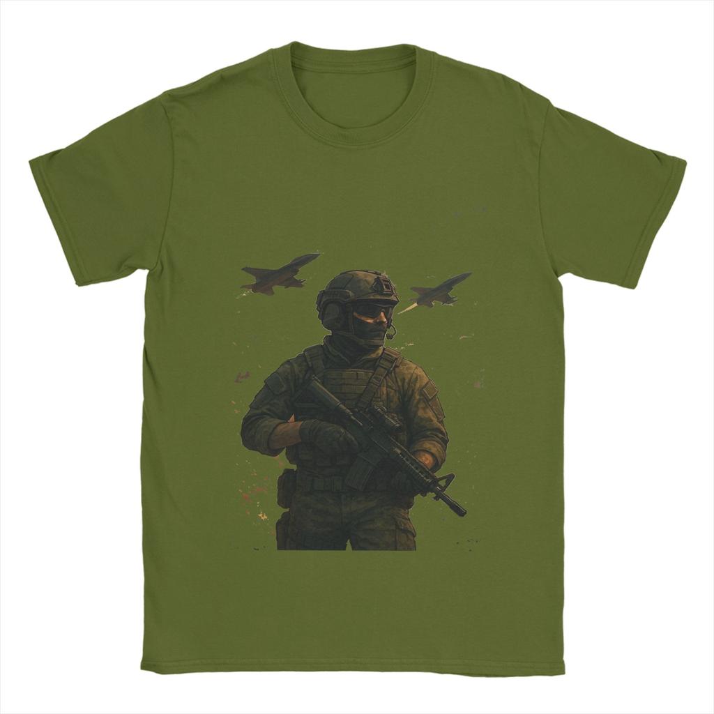 All Seasons Battlefield 6 Funny Games BF6 T Shirt For Unisex 100% Cotton T-shirts Short Sleeve Tops