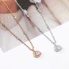 New Hot Brand Vintage Water Drop Necklace Luxury Jewelry For Women Designer Pendant Pure 925 Sliver Lady Party Chain Necklaces