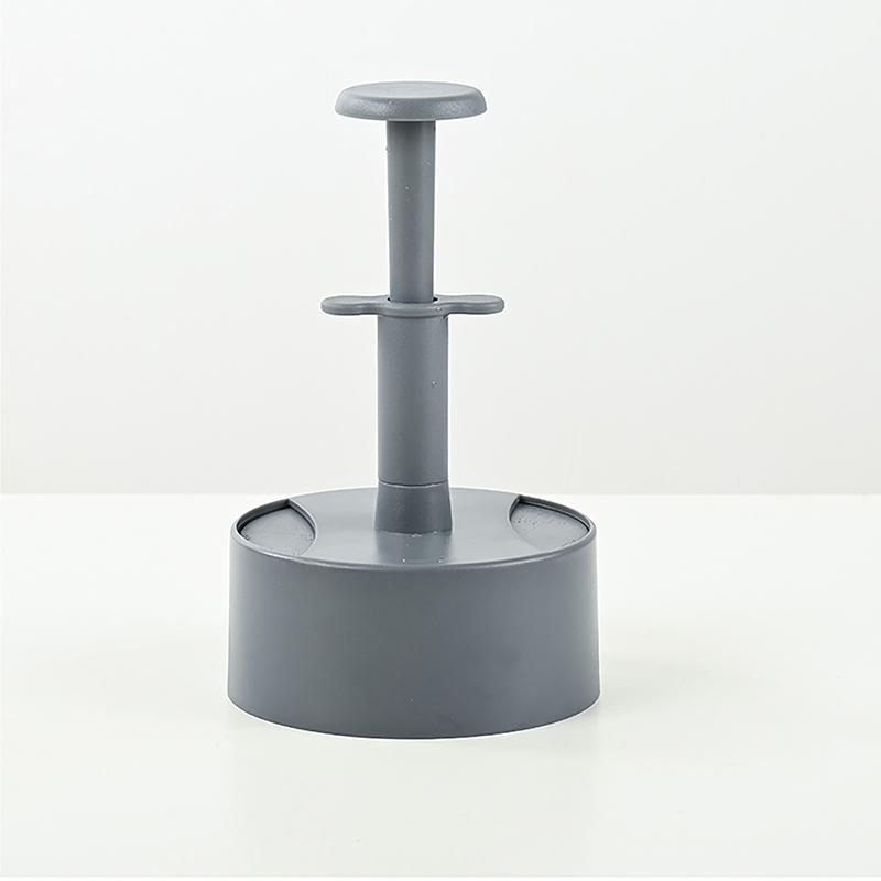 

Manual Hamburger Meat Press Abs Round Non-Stick Filled Meat Pie Making Mold Bbq Pie Press Mold Machine Kitchen Accessories серый