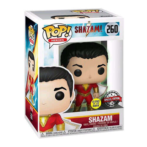 Shazam Glow americký exkluzivní pop! Vinyl