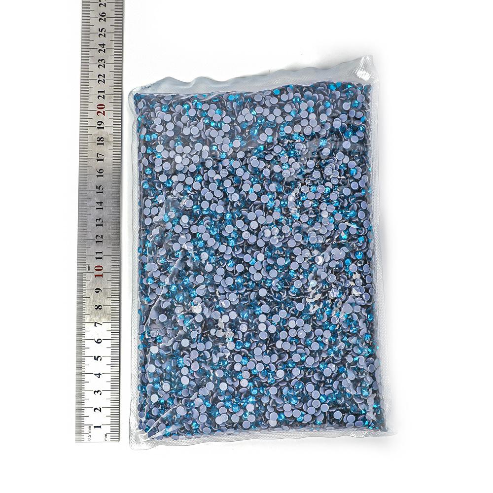 Weichen Imitation Austrian Hot Diamond Big Bag, Grid Glue Glass Rhinestone Hot Melt Glue Bottom Drill Clothing Accessories