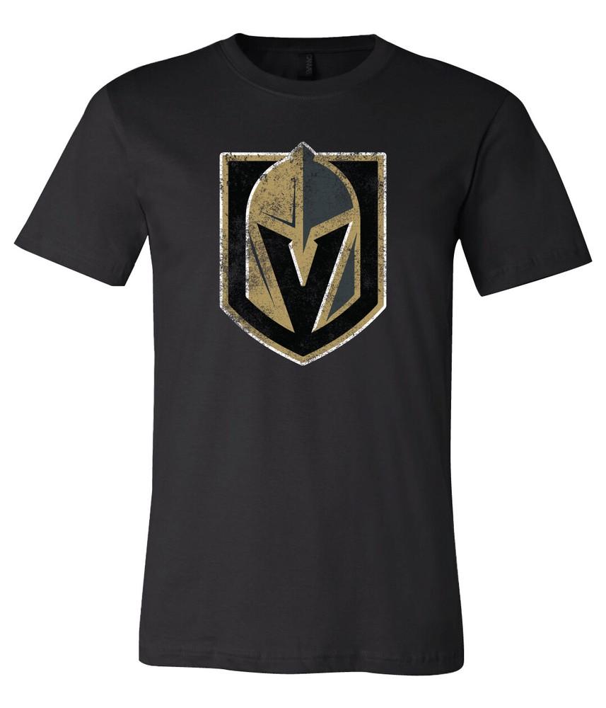 Футболка с потертым логотипом Las Vegas Knights S-6XL Отслеживание!! Футболка Unisex XL